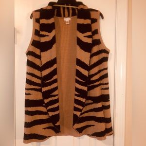 EUC Spense Sweater Vest Open front
